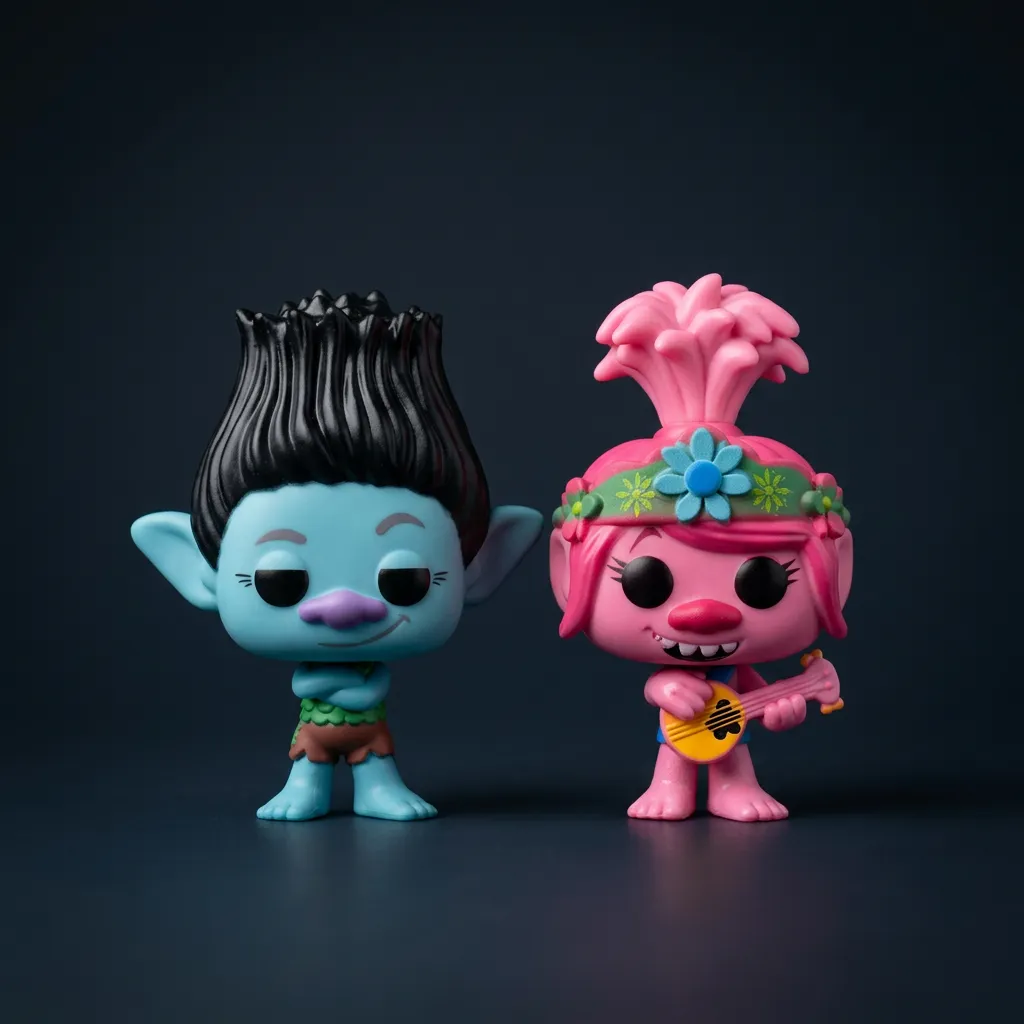 فانکو پاپ ترول ها (Trolls) شخصیتهای پاپی و برنچ
