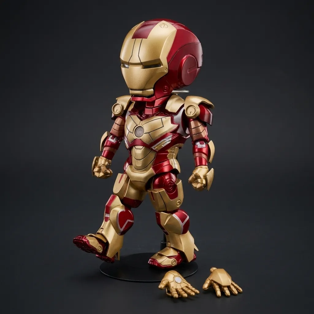 اکشن فیگور مرد آهنی (Iron Man) مدل چبی و کلکسیونی