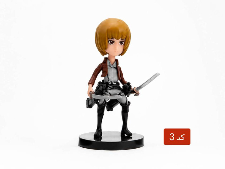 مجموعه اکشن فیگور انیمه اتک آن تایتان (Attack on Titan)