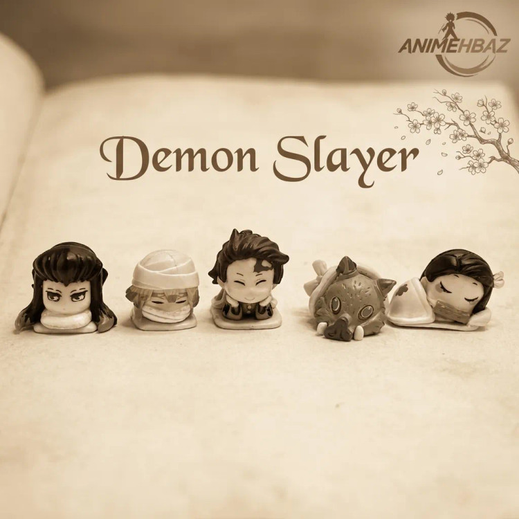 فیگور مینیاتوری شیطان کش (Demon Slayer) مدل سری خوابیده – پک C