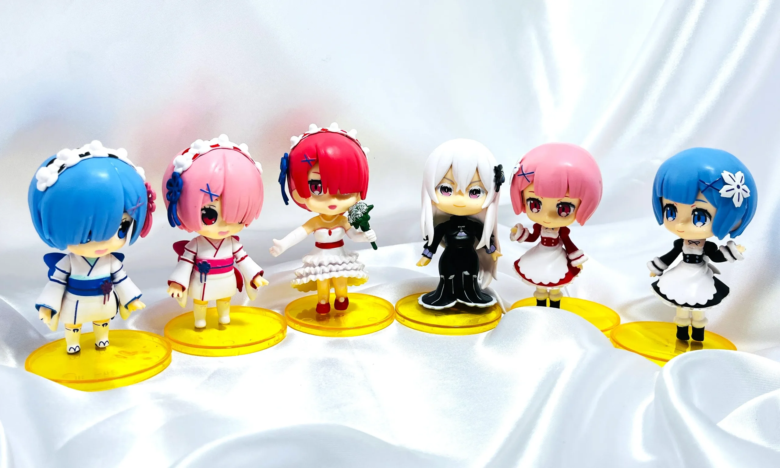 اکشن فیگورهای چیبی انیمه ریزیرو (Re:Zero)