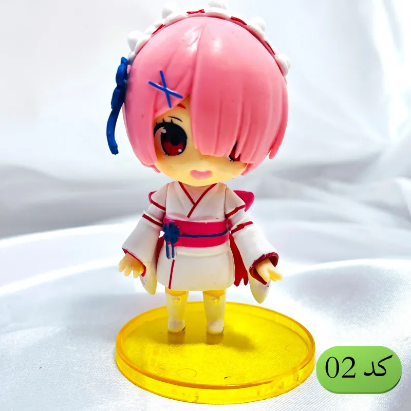 اکشن فیگورهای چیبی انیمه ریزیرو (Re:Zero)
