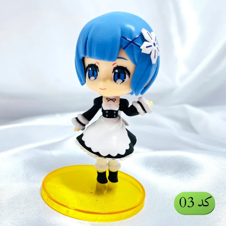 اکشن فیگورهای چیبی انیمه ریزیرو (Re:Zero)