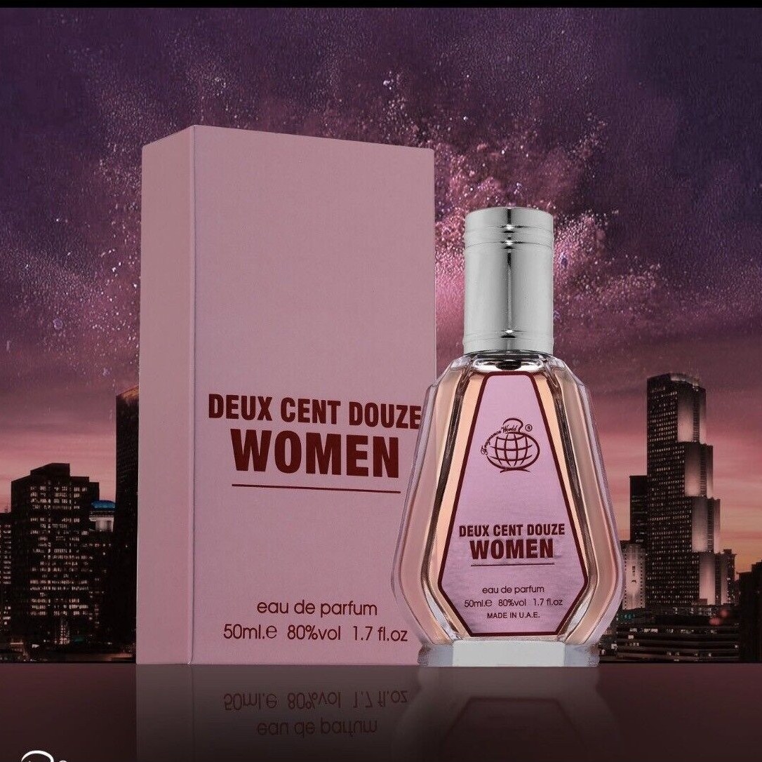عطر زنانه 50 میل Fragrance World Deux Cent Douze Women