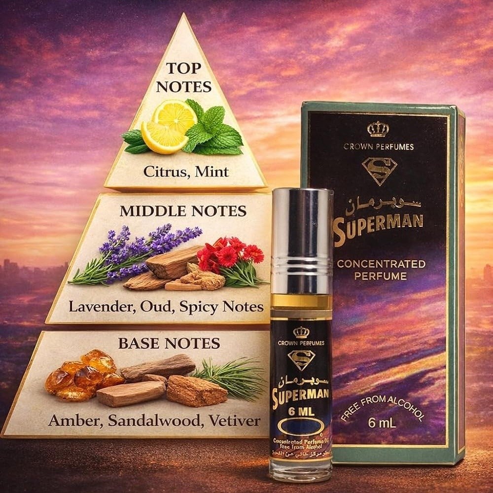عطر خالص6 میل الرحاب سوپرمن AlRehab Superman