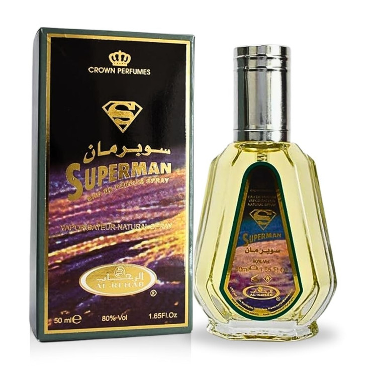 عطر مردانه 50 میل الرحاب سوپرمن AlRehab Superman