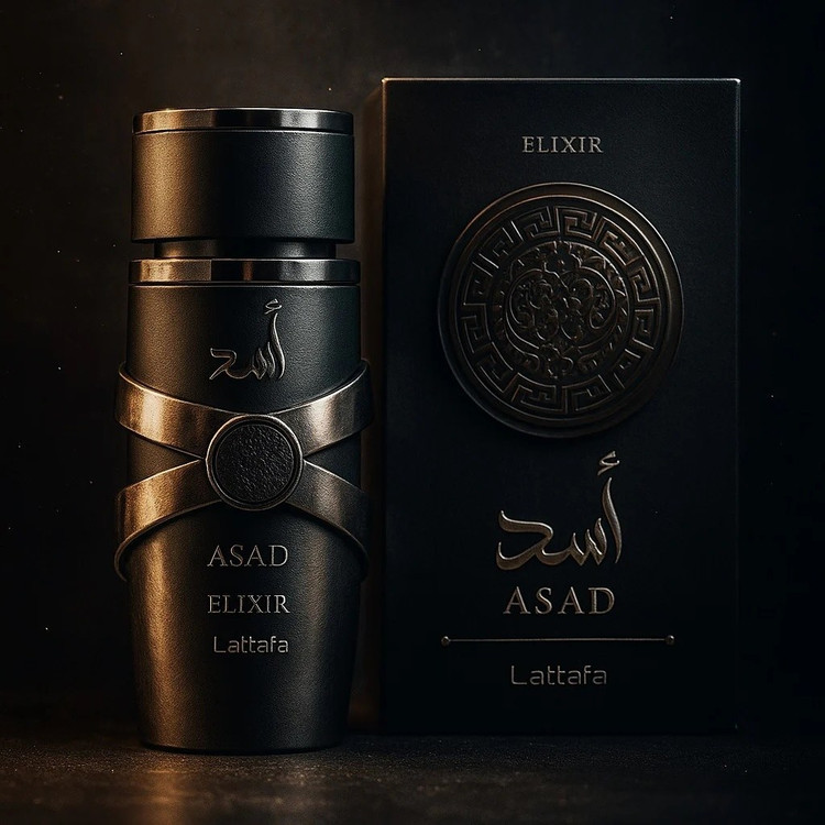 عطر مردانه لطافه اسد الیکسیر Lattafa Asad Elixir