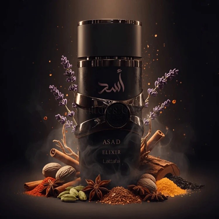 عطر مردانه لطافه اسد الیکسیر Lattafa Asad Elixir