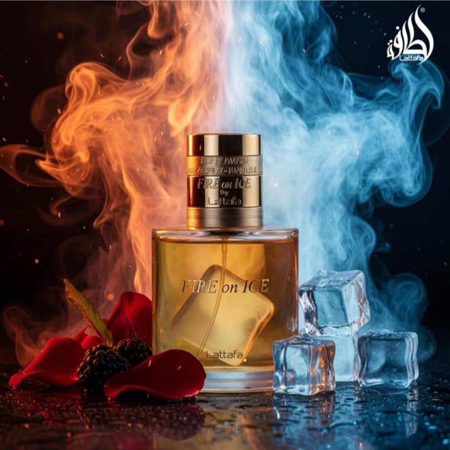 عطر لطافه فایر آن آیس Lattafa Fire on Ice