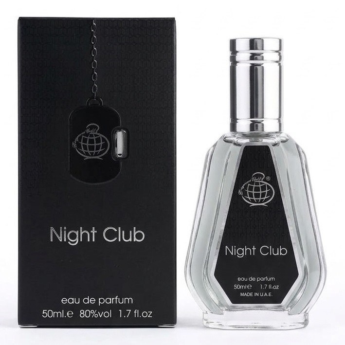 عطر 50 میل فراگرانس ورد نایت کلاب  Fragrance World Night Club