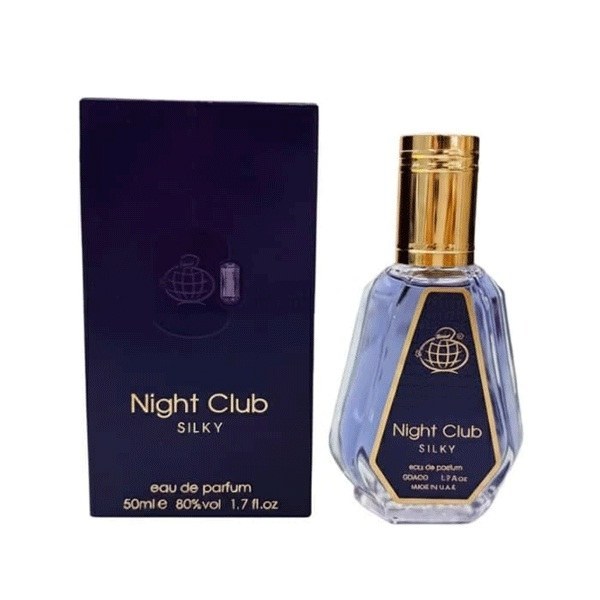 عطر زنانه 50 میل Fragrance World Night Club Silky