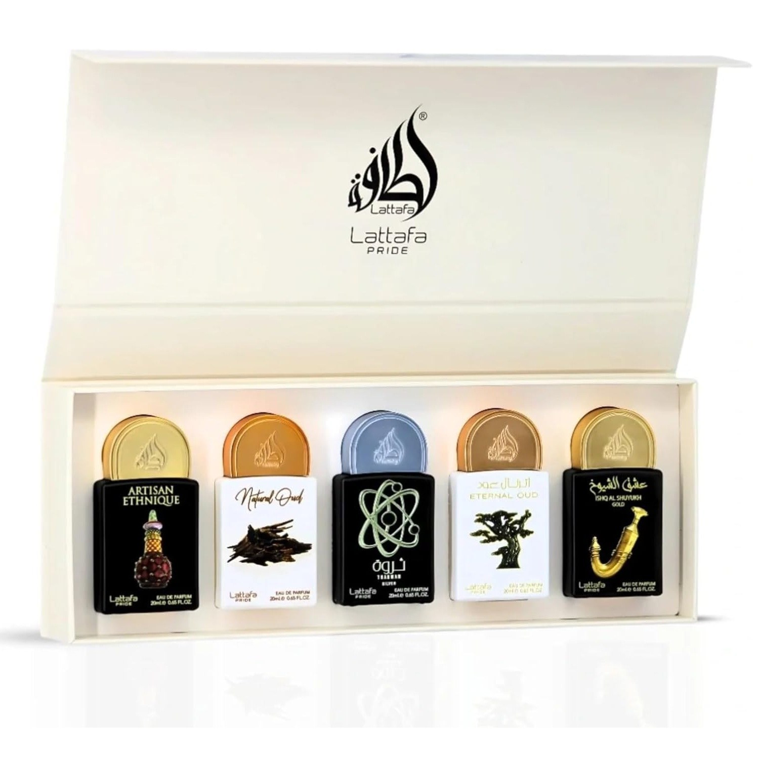 ست هدیه 5 عددی لطافه پراید شماره 2  Lattafa Pride Gift Set