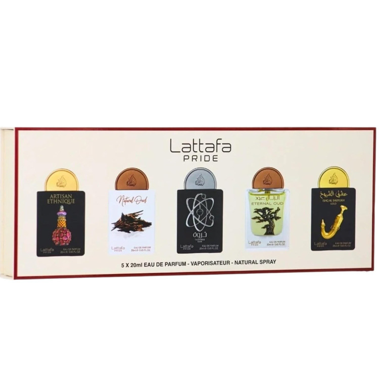 ست هدیه 5 عددی لطافه پراید شماره 2 Lattafa Pride Gift Set