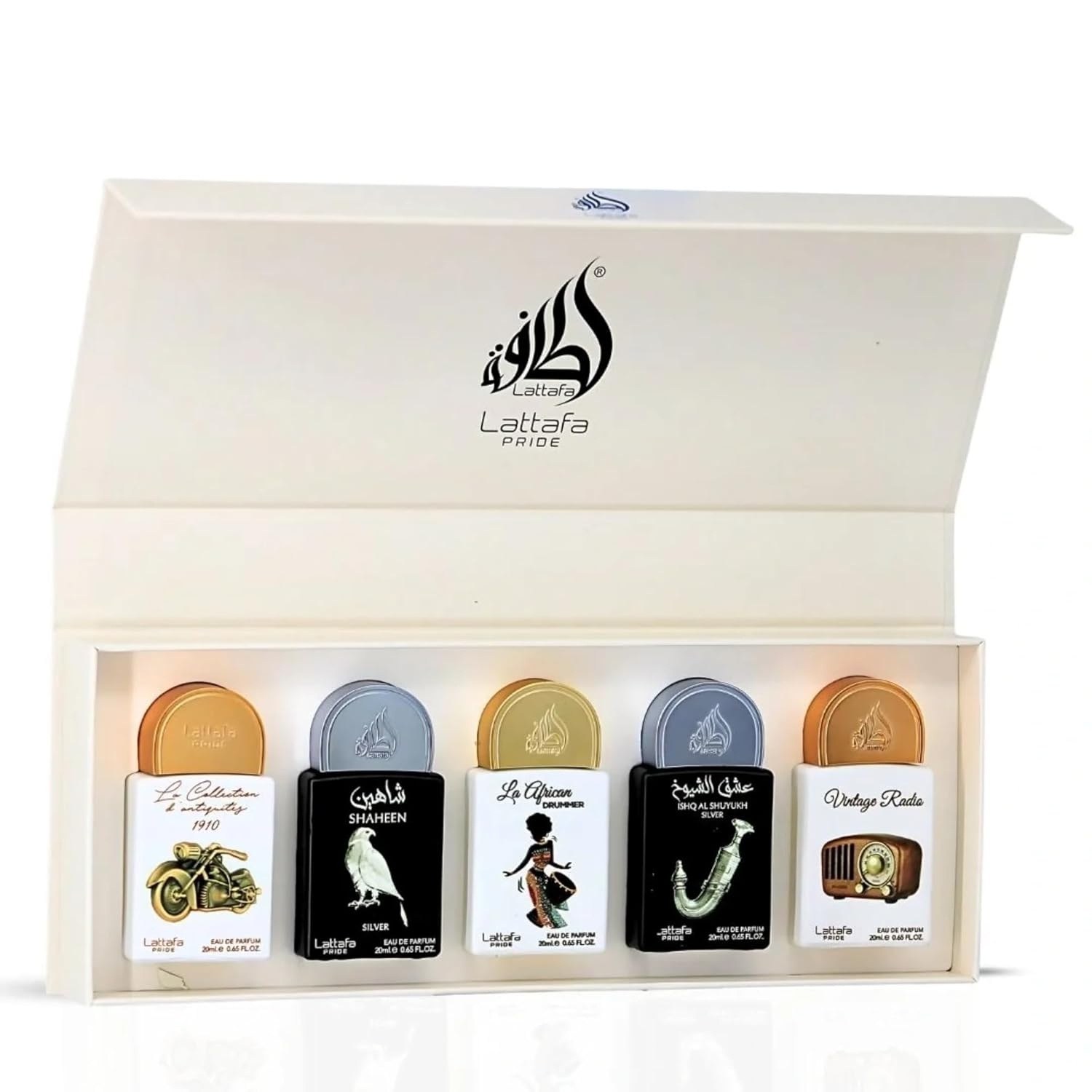 ست هدیه 5 عددی لطافه پراید شماره 5  Lattafa Pride Gift Set