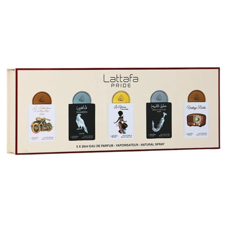 ست هدیه 5 عددی لطافه پراید شماره 5 Lattafa Pride Gift Set