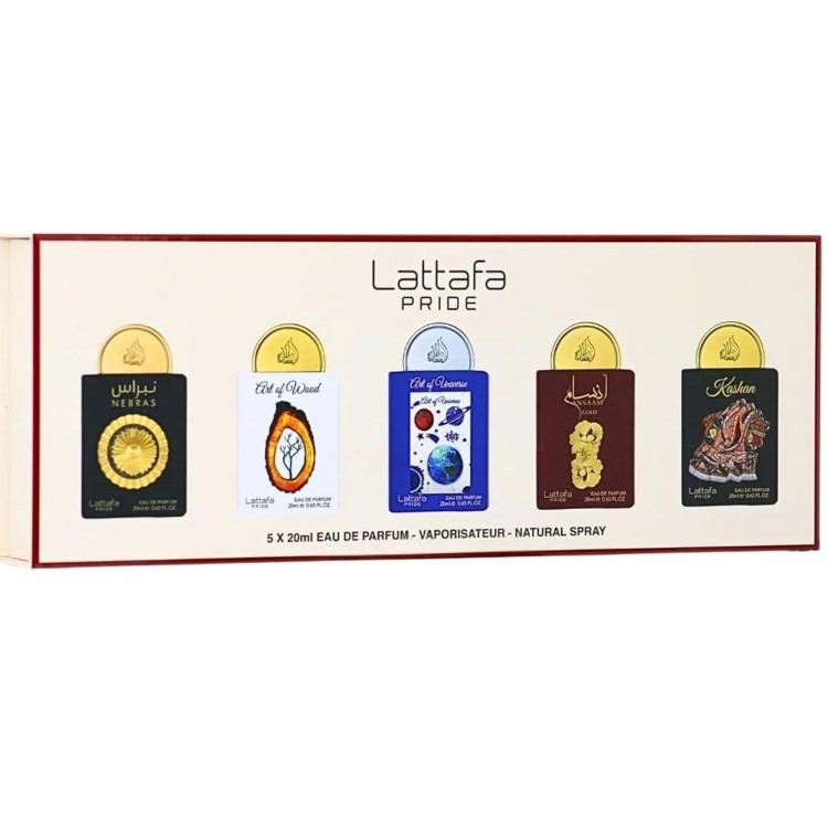 ست هدیه 5 عددی لطافه پراید شماره 3 Lattafa Pride Gift Set