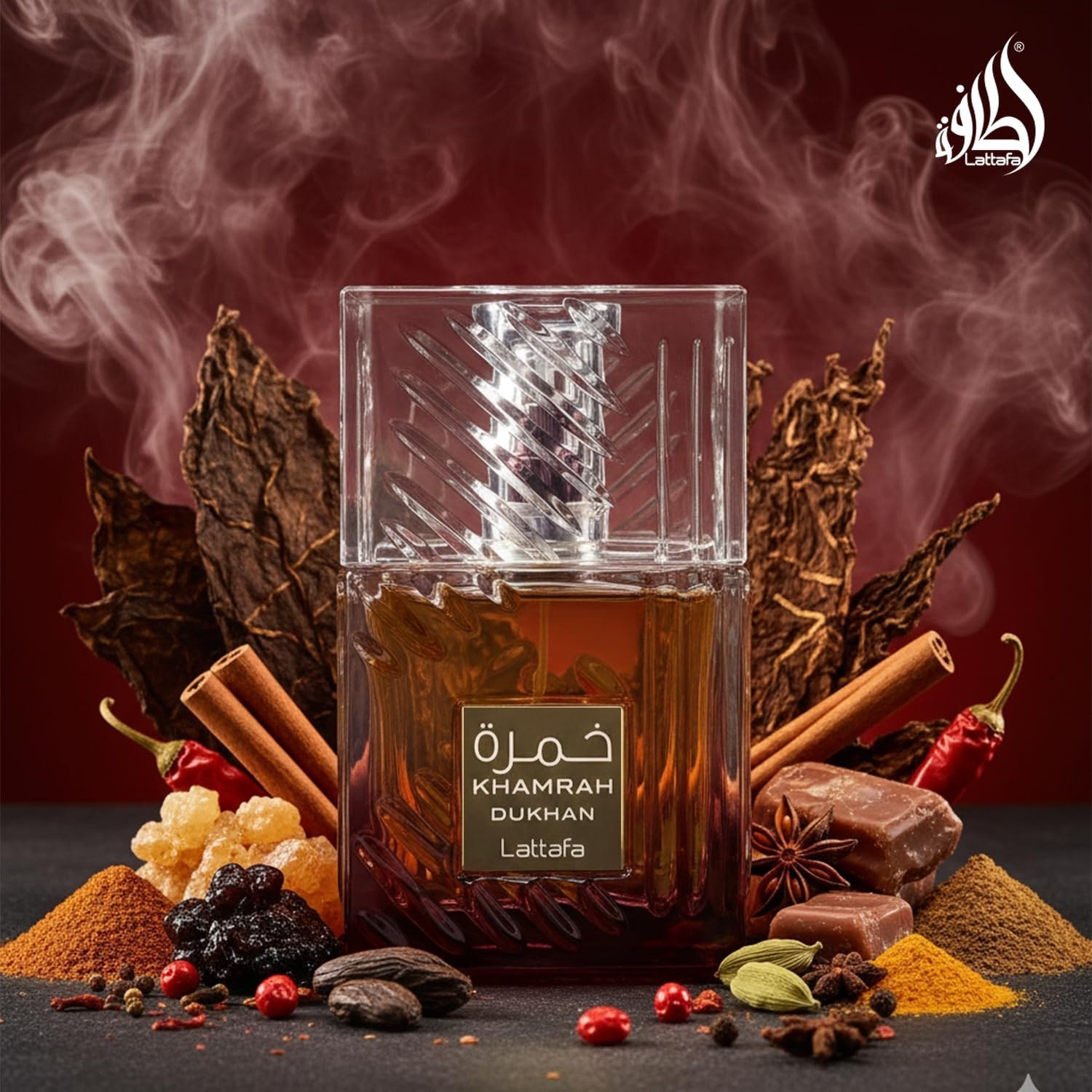عطر مردانه لطافه خمره دخان Lattafa Khamrah Dukhan