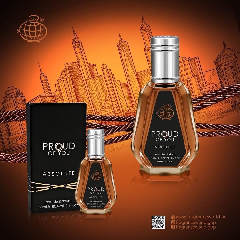 عطر مردانه 50 میل Fragrance World Proud of You Absolute