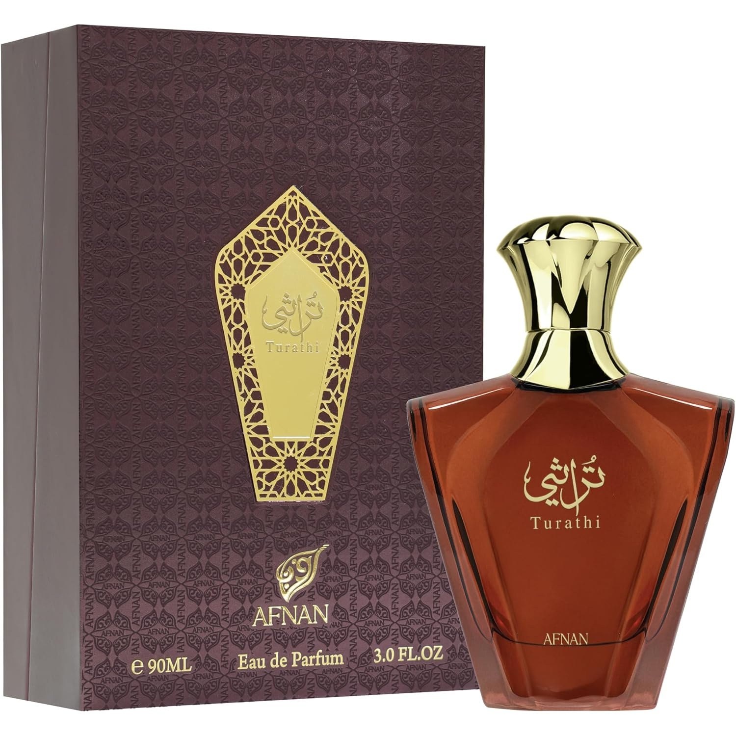 عطر مردانه افنان تراثی قهوه ای Afnan Turathi brown