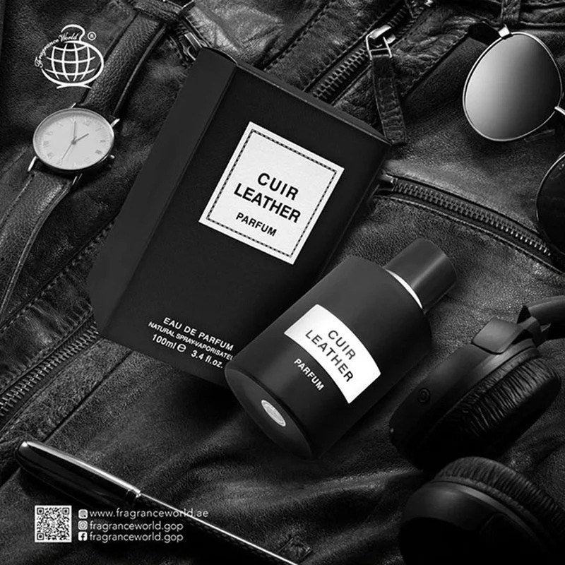 عطر Fragrance World Cuir Leather Parfum