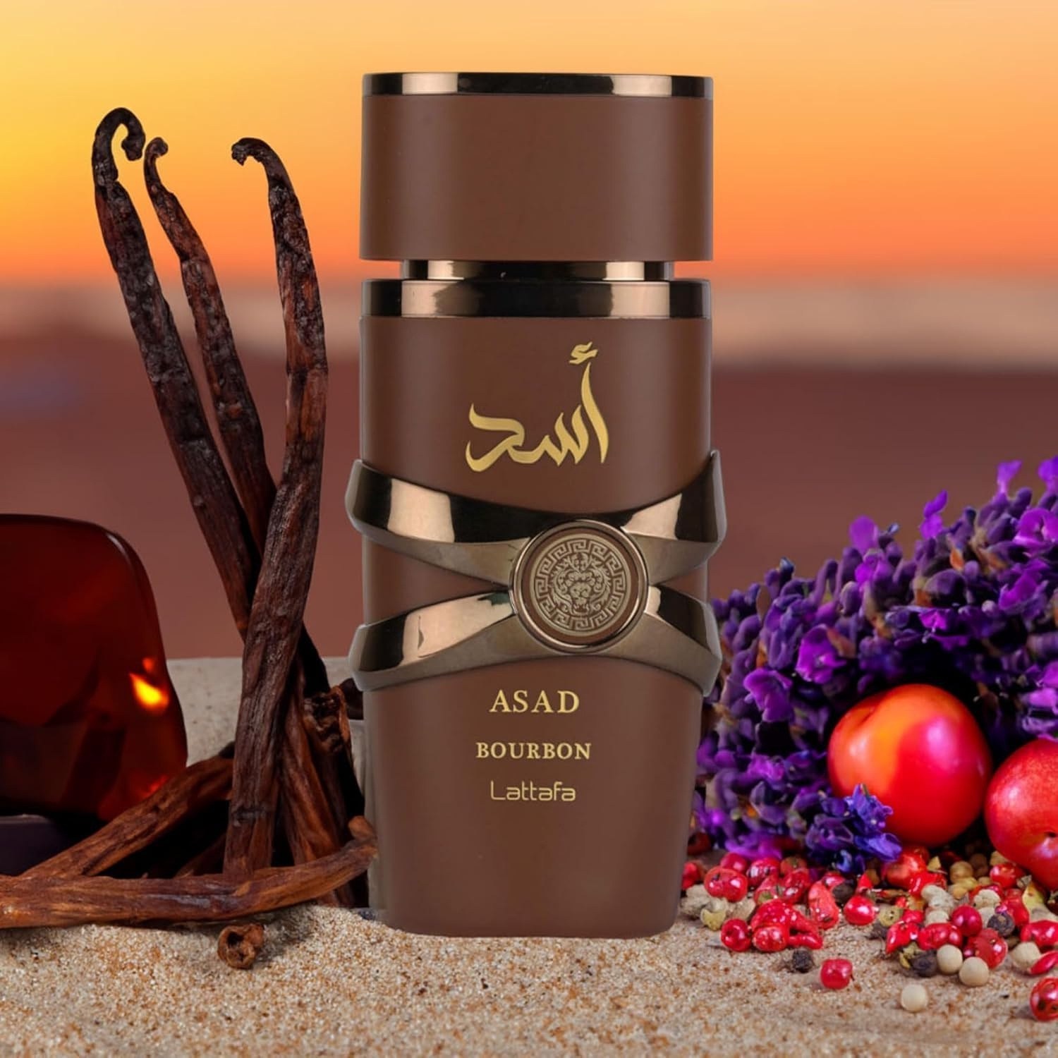 عطر مردانه لطافه اسد بوربن Lattafa Asad Bourbon