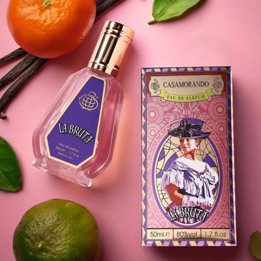 عطر زنانه 50 میل فراگرانس ورد کازاموراندو لا بروتا Fragrance World Casamorando La Bruta