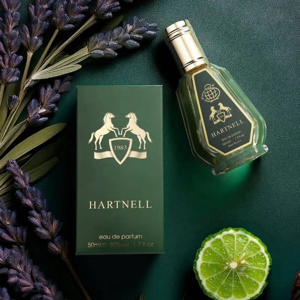 عطر مردانه 50 میل فراگرانس ورد هارتنل Fragrance World Hartnell
