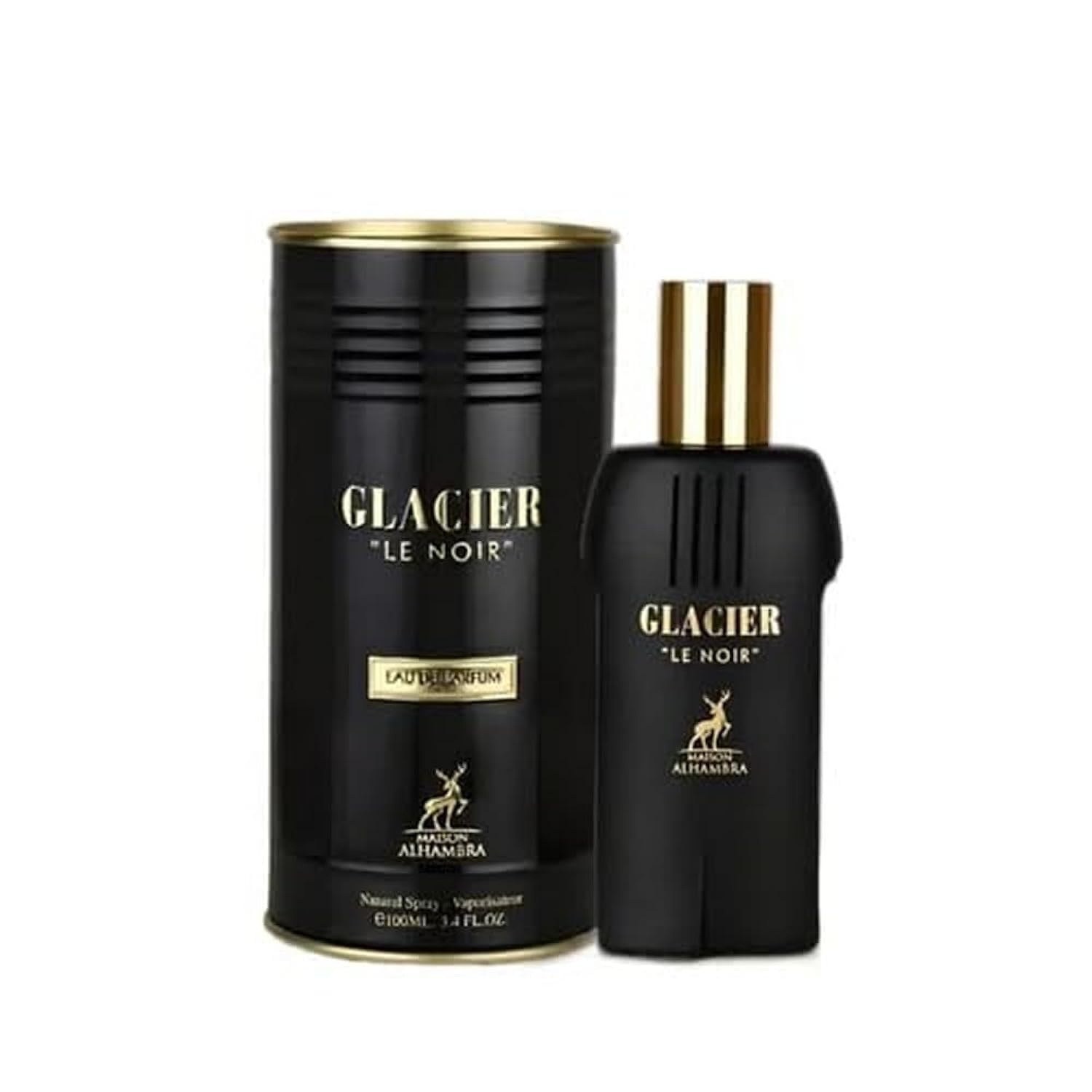 عطر مردانه میسن الحمرا گلاسیر له نوآر  Maison Alhambra Glacier Le Noir
