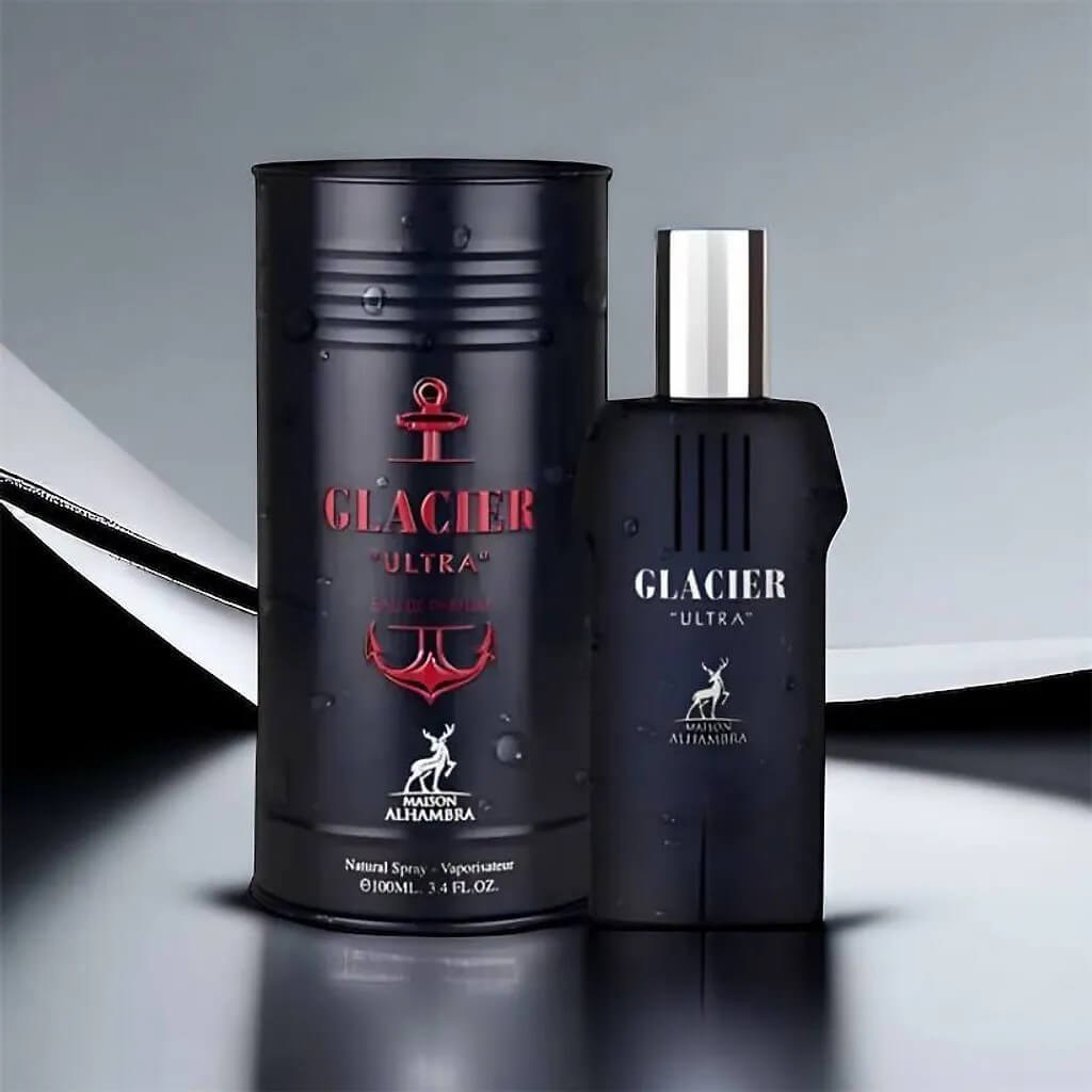 عطر مردانه میسن الحمرا گلاسیر آلترا  Maison Alhambra Glacier Ultra