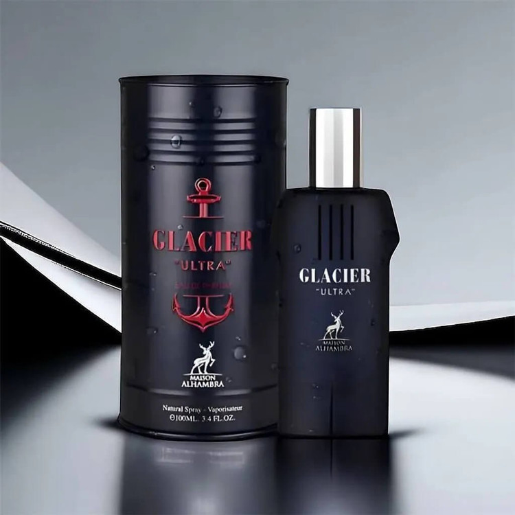عطر مردانه میسن الحمرا گلاسیر آلترا Maison Alhambra Glacier Ultra
