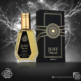 عطر 50 میل فراگرانس ورد جاست اسود (مشابه لطافه اسد) Fragrance World Just Aswad