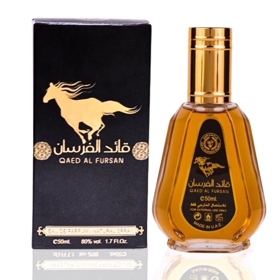 عطر 50 میل لطافه قائد الفرسان Lattafa Qaed Al Fursan