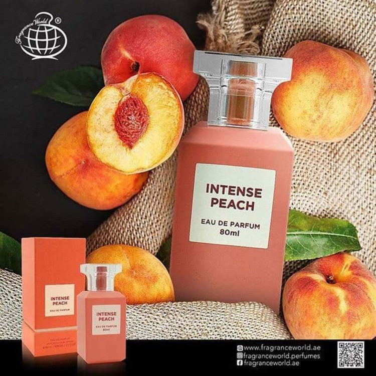 عطر فراگرانس ورد اینتنس پیچ Fragrance World Intense Peach