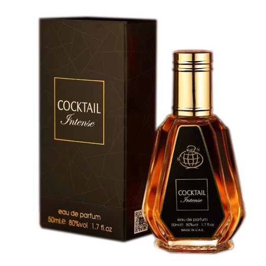 عطر 50 میل فراگرانس ورد کاکتیل اینتنس Fragrance World Cocktail Intense