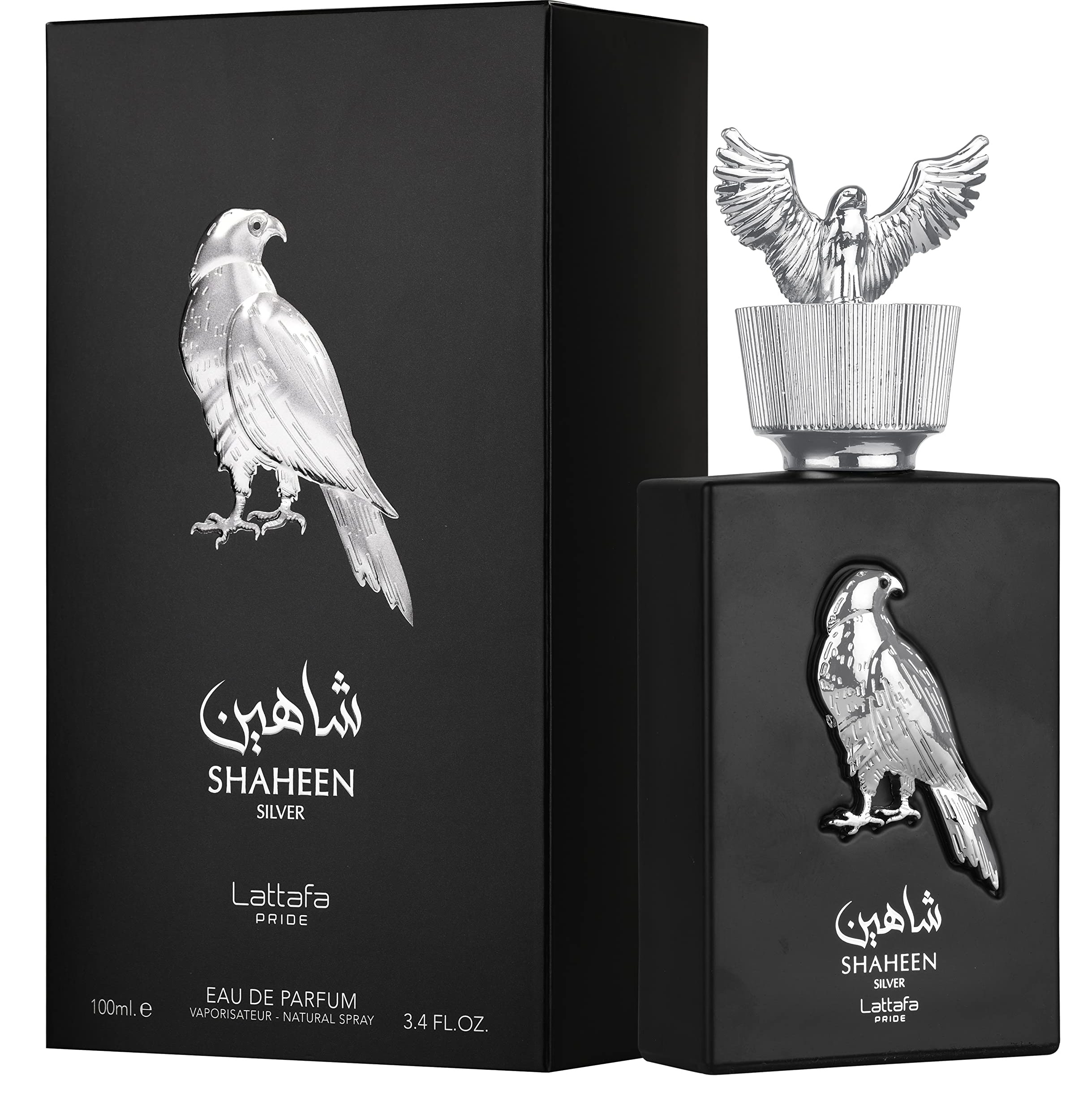 عطر لطافه شاهین سیلور  Lattafa Shaheen silver