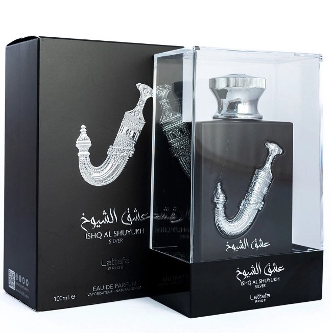 عطر لطافه عشق الشیوخ سیلور Lattafa Ishq Al Shuyukh silver