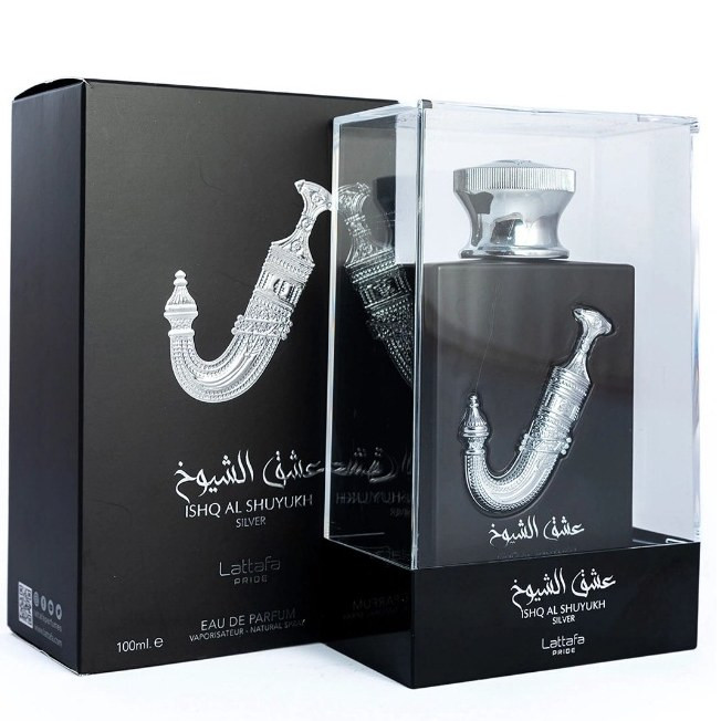عطر لطافه عشق الشیوخ سیلور Lattafa Ishq Al Shuyukh silver