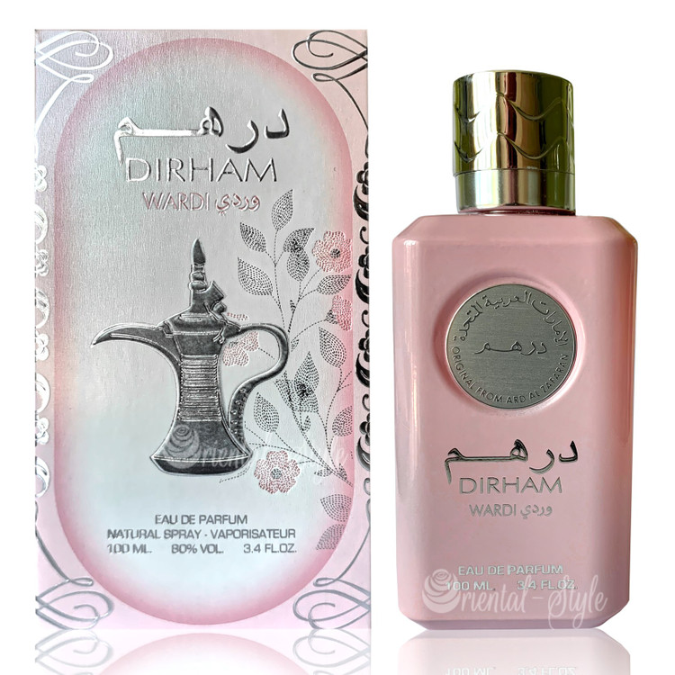 عطر زنانه ارض الزعفران درهم وردی Ard Al Zaafaran Dirham Wardi