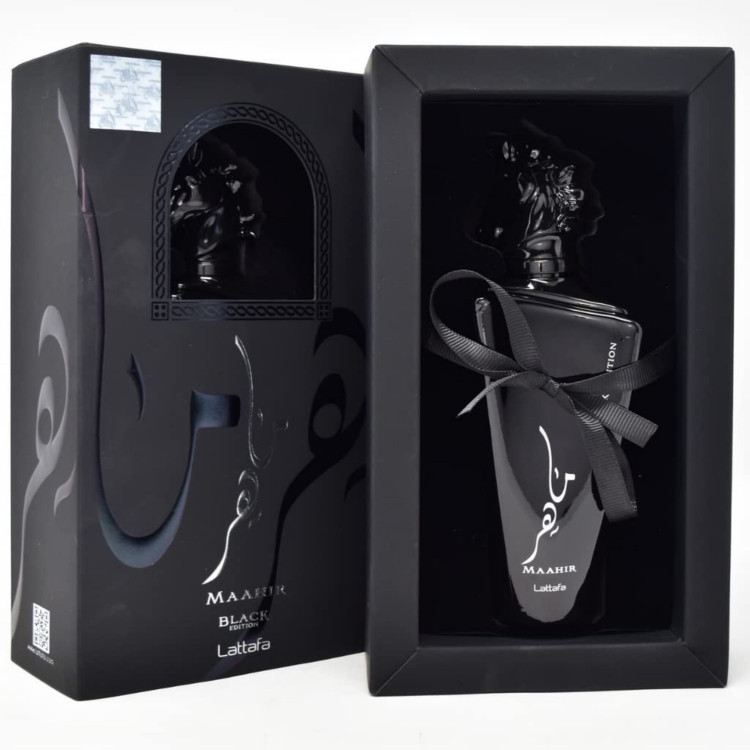 عطر Lattafa Maahir Black
