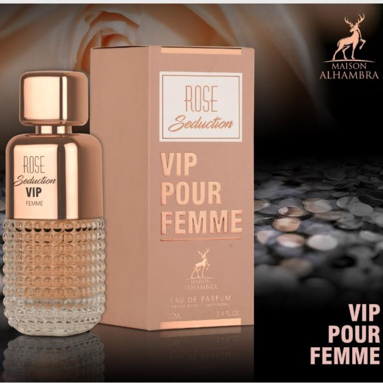عطر زنانه Maison Alhambra Rose Seduction VIP