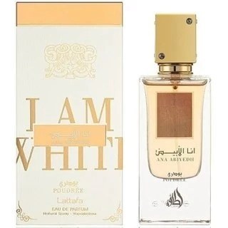 عطر ادکلن انا الابیض پودری برند لطافه 60 میل