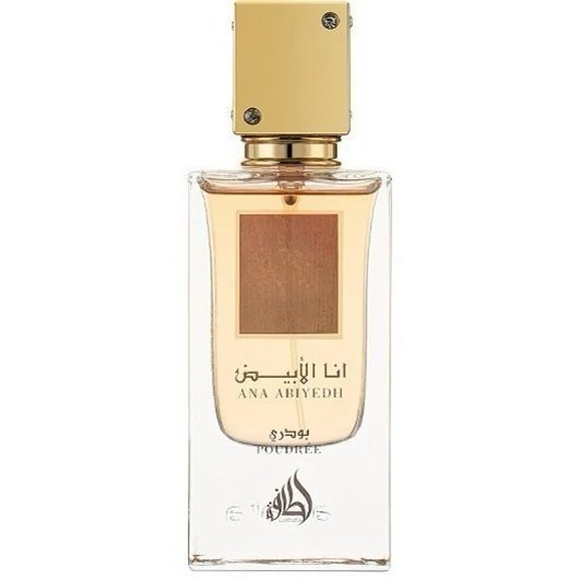 عطر ادکلن انا الابیض پودری برند لطافه 60 میل