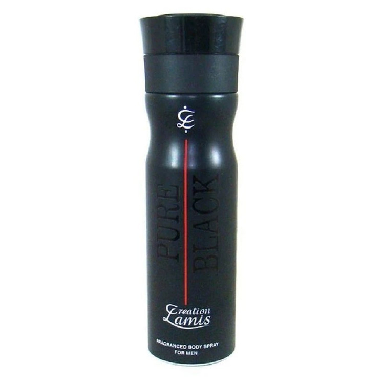 اسپری ضد تعریق مردانه مدل Pure Black حجم 200 میلی لیتر