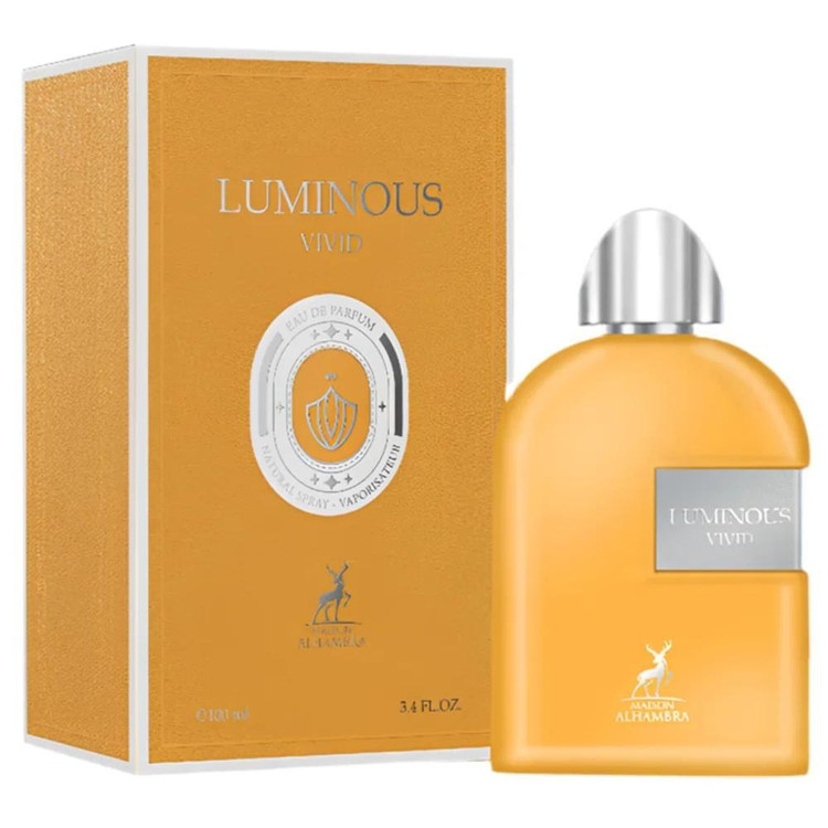عطر ادکلن luminous vivid برند الحمرا 100 میل