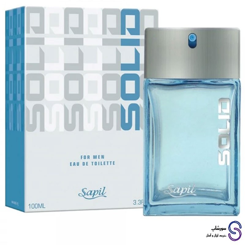 عطر ادکلن سولید Sapil Solid برند ساپیل 100 میل