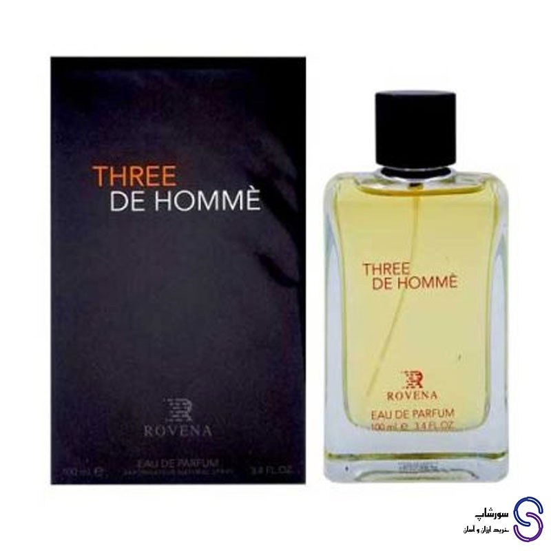 عطر ادکلن تری د هوم three de homme برند روونا 100 میل