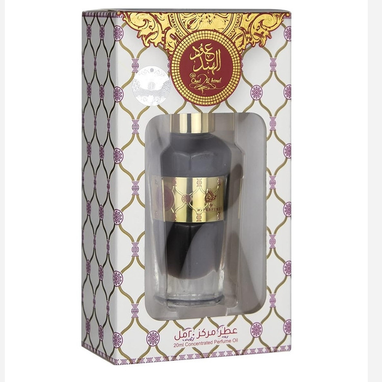 عطر روغنی عود الهند برند مای پرفیوم 20 میل