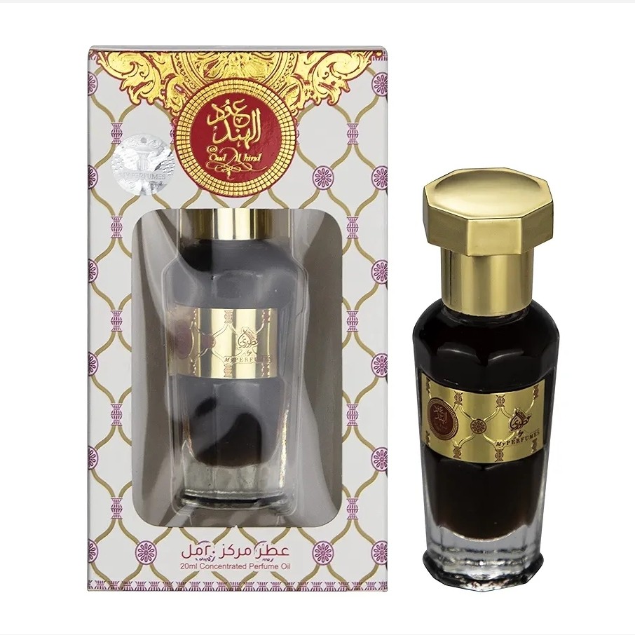عطر روغنی عود الهند برند مای پرفیوم 20 میل