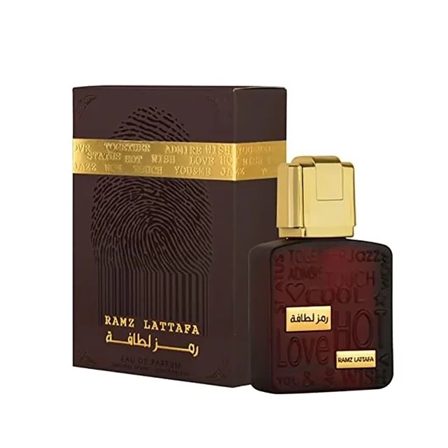عطر ادکلن رمز لطافه طلایی برند لطافه