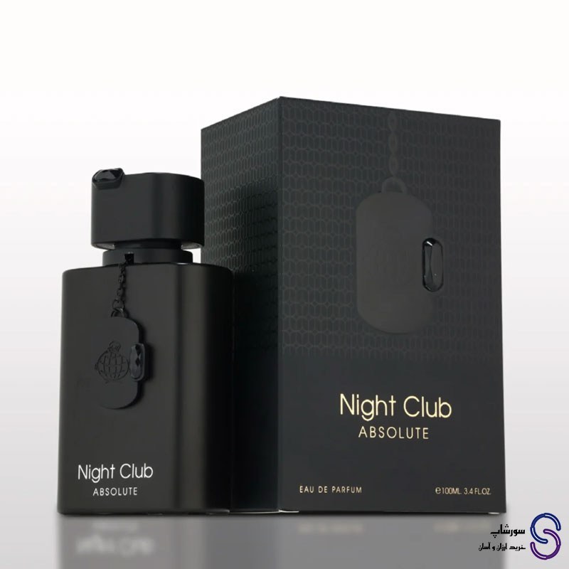 عطر ادکلن نایت کلاب ابسولوت برند فرگرنس ورد 100 میل